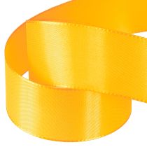 Prodotto Nastro regalo decorativo nastro di seta arancione 40mm 50m