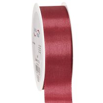 Prodotto Nastro regalo decorativo in taffetà Bordeaux 40mm 50m