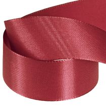 Prodotto Nastro regalo decorativo in taffetà Bordeaux 40mm 50m