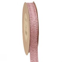 Prodotto Nastro regalo in carta nastro di carta intrecciata rosa antico 20 mm 10 m