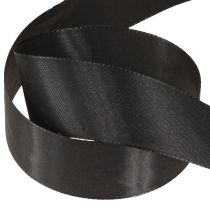 Prodotto Nastro regalo nastro lutto nero nastro decorativo 40mm 50m