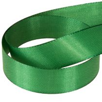 Prodotto Nastro regalo decorativo in taffetà verde scuro 25 mm × 50 m