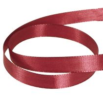 Prodotto Nastro regalo in taffetà, nastro decorativo Bordeaux 15mm 50m