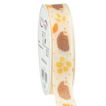 Prodotto Nastro regalo cimosa nastro autunnale riccio 15mm 18m
