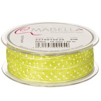 Prodotto Nastro a pois per confezioni regalo decorative, largo 1,5 cm, lungo 20 m.