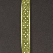 Prodotto Nastro a pois per confezioni regalo decorative, largo 1,5 cm, lungo 20 m.