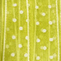 Prodotto Nastro a pois per confezioni regalo decorative, largo 1,5 cm, lungo 20 m.