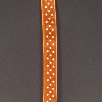 Prodotto Nastro regalo a pois per confezionare regali con eleganza, largo 1,5 cm, lungo 20 m.
