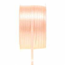 Nastro regalo e decorazione salmone 3 mm 50 m