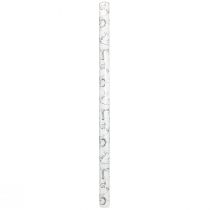 Prodotto Carta da regalo animali bianco grigio oro autunno inverno 200cm