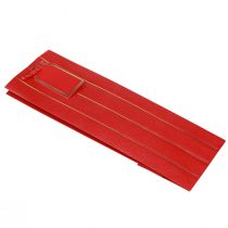 Prodotto Busta regalo busta bottiglia carta rosso oro 9×12×36cm 1 pz
