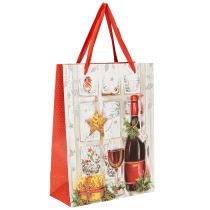 Prodotto Sacchetto regalo di Natale 8cm x 18cm H24cm set di 2
