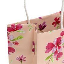 Sacchetti regalo con fiori 20 cm x 11 cm x 25 cm 6 pezzi