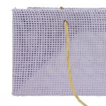 Prodotto Sacchetti regalo intrecciati con manici verde, giallo, viola 20×10×10 cm 6pz