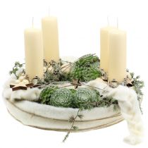 Prodotto Corona porta tealight argento Ø4,8 cm 4 pz