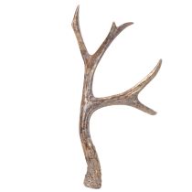 Prodotto Corna decorative artificiali, ornamenti natalizi rustici, 29 cm, 2 pezzi
