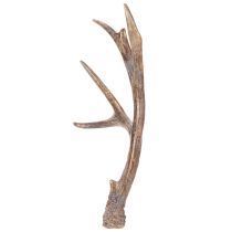 Prodotto Corna decorative artificiali, ornamenti natalizi rustici, 29 cm, 2 pezzi