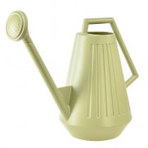 Prodotto Annaffiatoio da 9 litri in verde oliva con rosa rimovibile, pratico per la cura del giardino e dei fiori, robusto, 42 cm