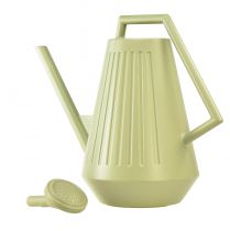 Prodotto Annaffiatoio da 9 litri in verde oliva con rosa rimovibile, pratico per la cura del giardino e dei fiori, robusto, 42 cm