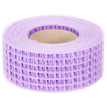Prodotto Nastro a rete viola, largo 4,5 cm, rotolo di nastro decorativo per lavori creativi, 10 m