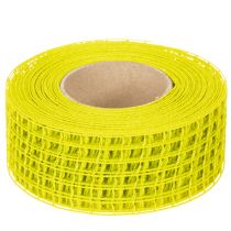 Prodotto Nastro a rete giallo, 4,5 cm, nastro regalo per decorazioni creative
