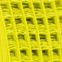 Prodotto Nastro a rete giallo, 4,5 cm, nastro regalo per decorazioni creative