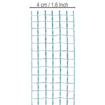 Prodotto Nastro decorativo a griglia, largo 4,5 cm, blu, per progetti creativi, 10 m
