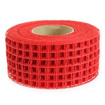 Prodotto Nastro a rete 4,5 cm x 10 m rosso