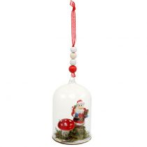 Prodotto Campana in vetro decorazione natalizia da appendere 10 cm