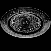 Prodotto Piatto in vetro antico Ø25,5 cm H2 cm 6 pezzi