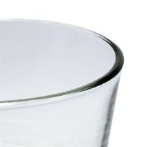 Prodotto Vaso in vetro Ø12cm trasparente 6pz