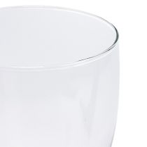 Prodotto Vaso in vetro Cappa trasparente Ø13,5cm H19,5cm