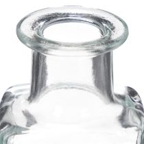 Prodotto Mini vaso in vetro decorativo per interni minimalisti e vita moderna, 11 cm, 6 pezzi