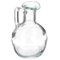 Prodotto Mini vaso/brocca per l'acqua con manico per il tavolo da pranzo di casa, decorativo e funzionale, 12 cm, 6 pezzi