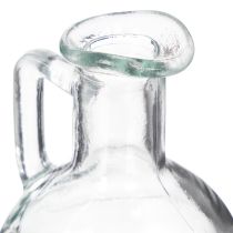 Prodotto Mini vaso di fiori e decorazioni da tavolo Brocca di vetro con manico 12 cm, 6 pezzi