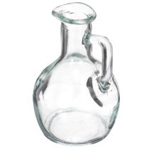 Prodotto Mini vaso di fiori e decorazioni da tavolo Brocca di vetro con manico 12 cm, 6 pezzi