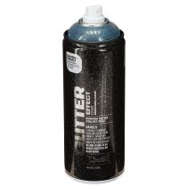 Prodotto Vernice spray effetto glitter Montana, blu cosmo 400 ml