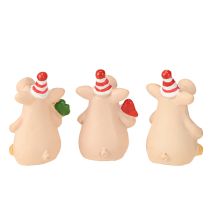Prodotto Maialino decorativo portafortuna con portafortuna 5 cm 6 pezzi