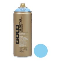 Prodotto Vernice spray azzurro Vernice spray Montana Gold baby blue 400ml