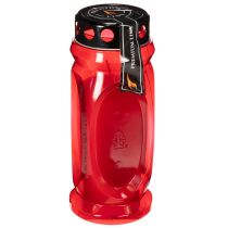 Prodotto Candela funeraria rossa, coperchio nero, candela commemorativa 4 giorni 23 cm