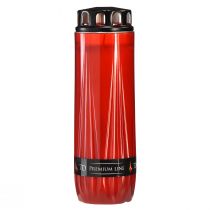 Prodotto Candela tombale Aura candela cimitero rosso nero 7 giorni H24cm