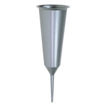 Vaso tombale argento 33 cm