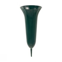 Prodotto Vaso tombale verde scuro 31 cm 5 pezzi