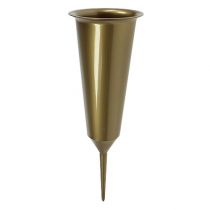 Prodotto Vaso tombale oro 33 cm