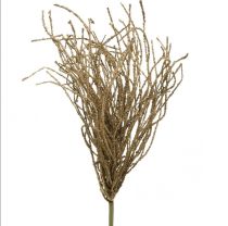 Prodotto Erba Cespuglio Marrone Artificiale Decorazione Secca Decorazione Autunnale 48 cm