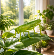 Prodotto Cavalletta verde 11 cm 1 pezzo