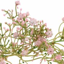 Ghirlanda di gypsophila Rosa 180 cm