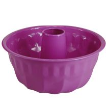 Prodotto Stampo per ciambella decorativo in metallo viola Ø23cm H12cm