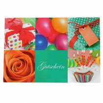 Prodotto Buono compleanno con busta 5 pezzi