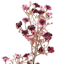 Prodotto Gypsophila artificiale, ali di bambino, Bordeaux, 106 cm, 2 pezzi